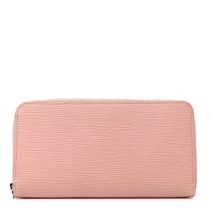 Louis Vuitton Epi Zippy Wallet Rose Ballerine 1 of 11