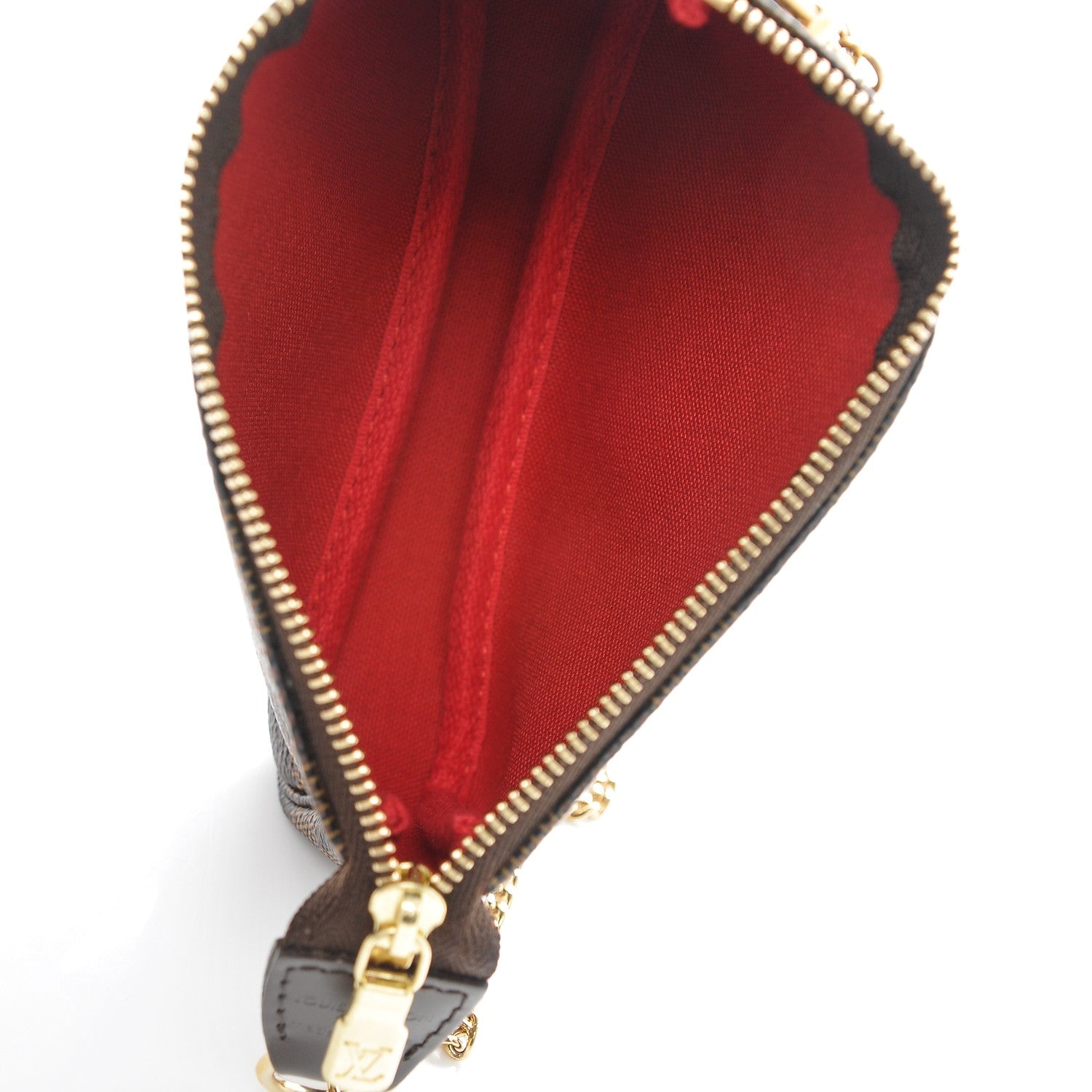 Louis Vuitton Damier Ebene Mini Pochette Accessories 5 of 7