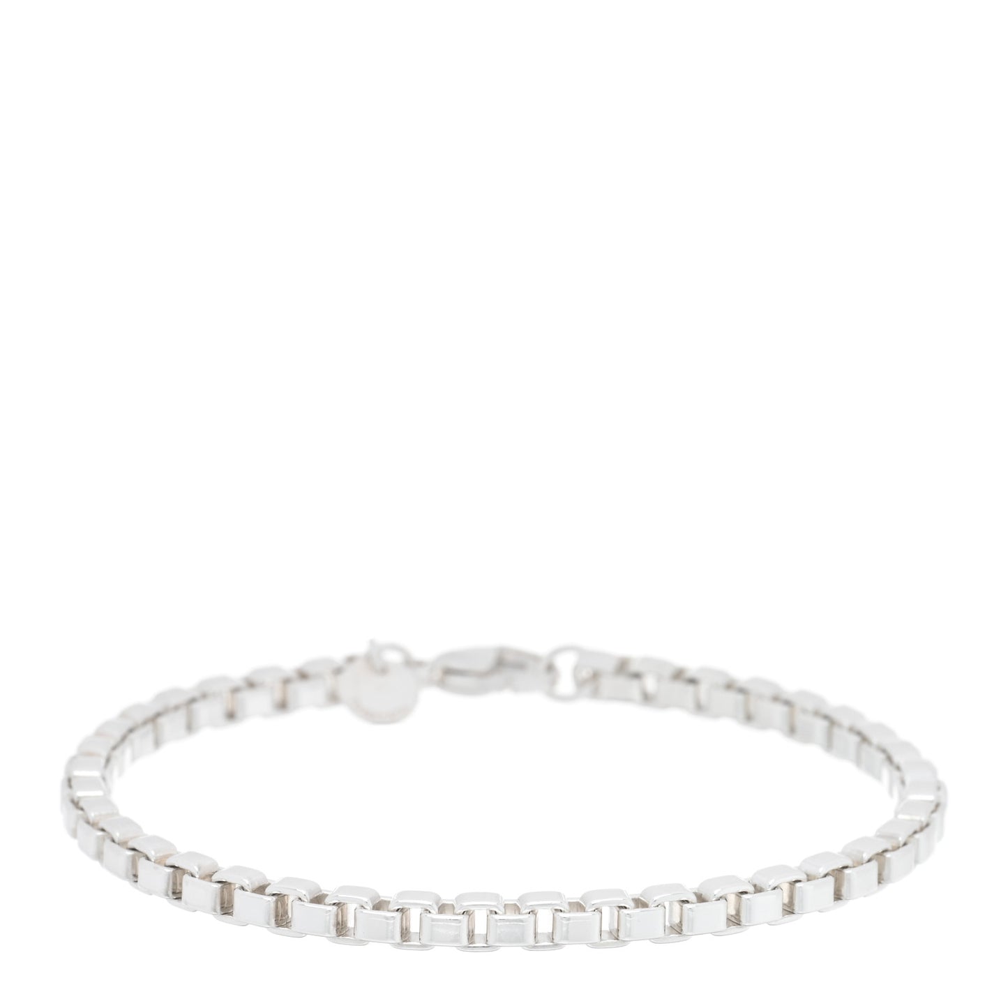Sterling Silver 4mm Venetian Link Bracelet