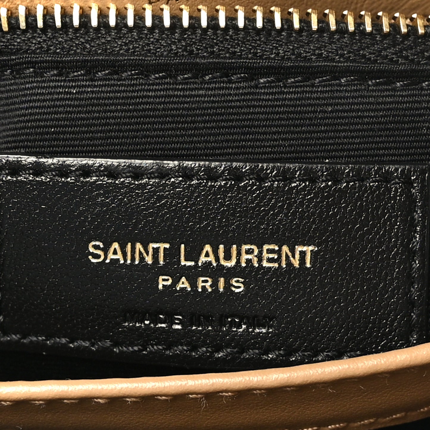 Calfskin Y Quilted Monogram Toy Loulou Crossbody Bag Latte