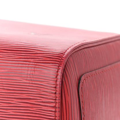 Louis Vuitton Epi Speedy 35 Castillan Red 10 of 12