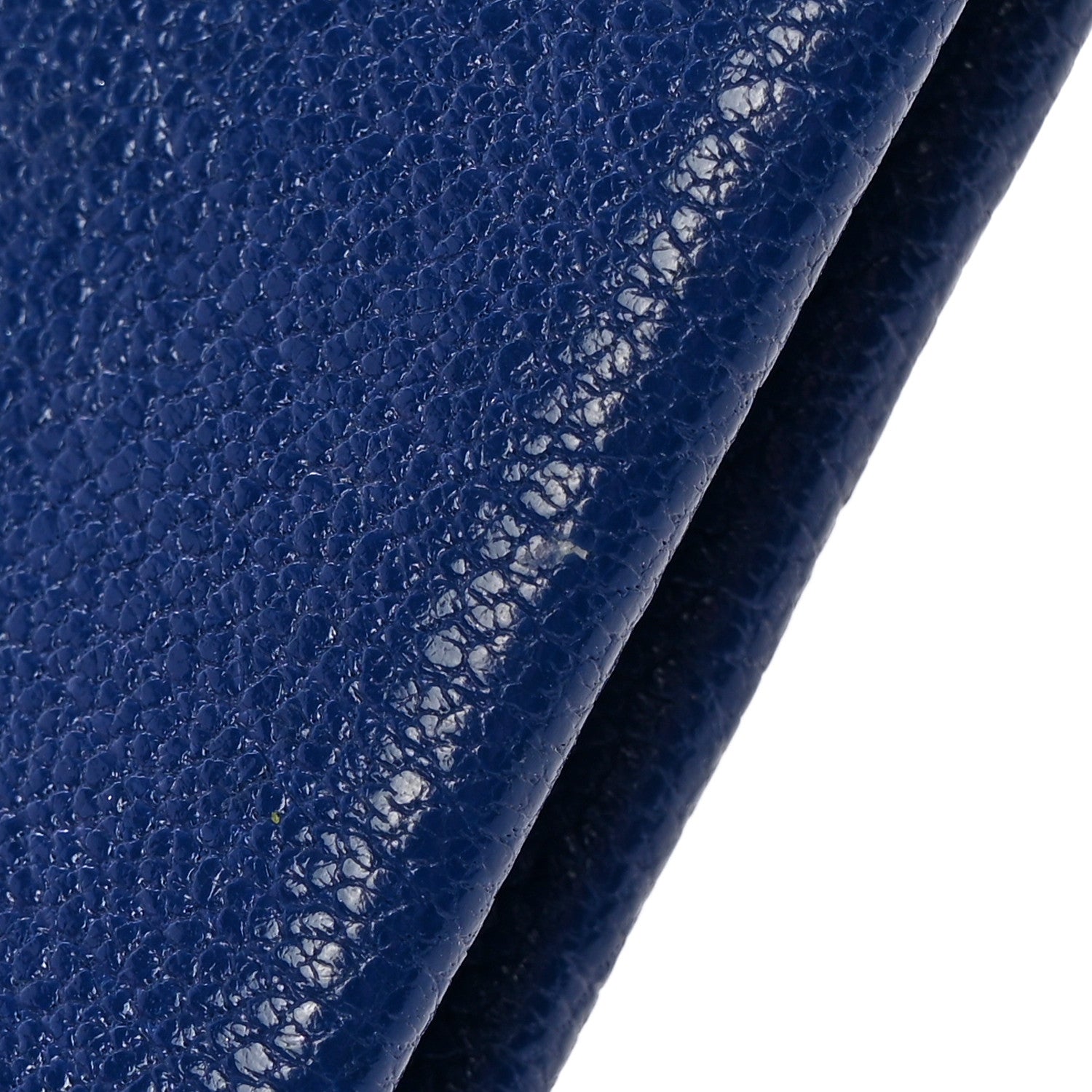 Hermes Chevre Mysore Calvi Card Case Bleu Electrique 8 of 9