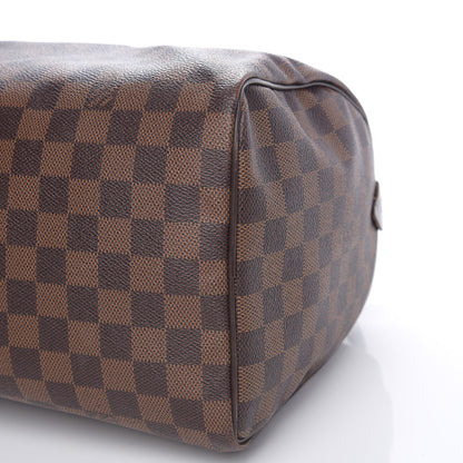 Louis Vuitton Damier Ebene Speedy 30 8 of 9