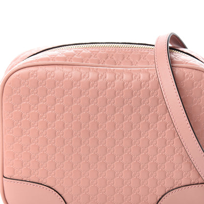 Gucci Soft Microguccissima Mini Bree Messenger Bag Soft Pink 9 of 9