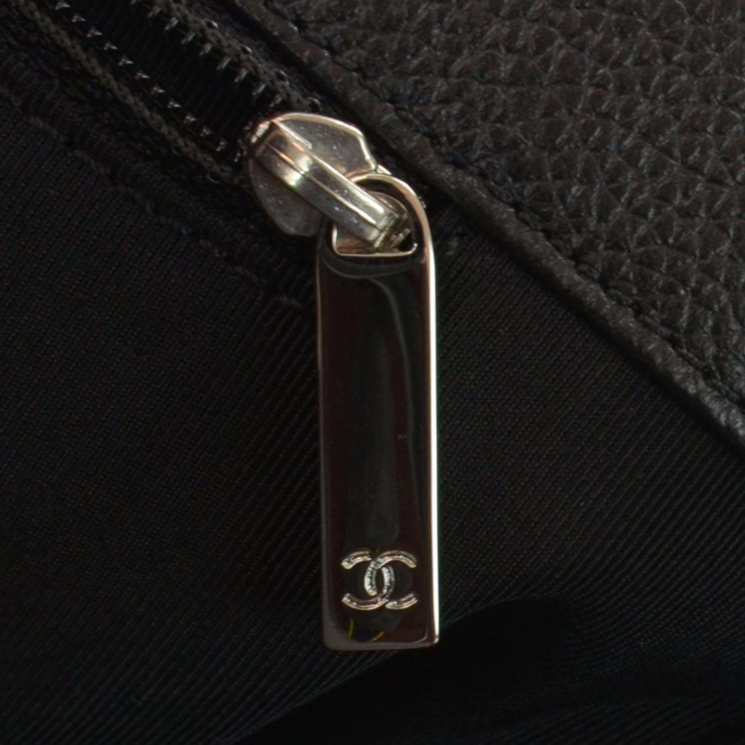 Chanel Caviar Cerf Executive Shopper Tote Black 8 of 11