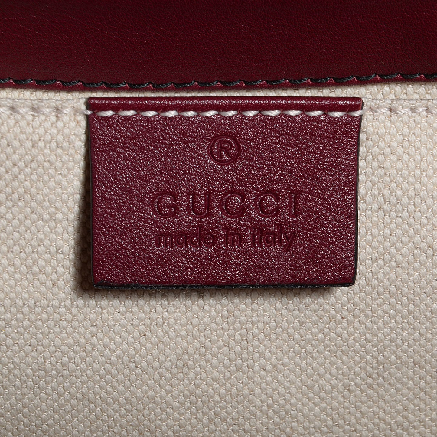 Soft Guccissima Medium Emily Chain Shoulder Bag Classic Ruby