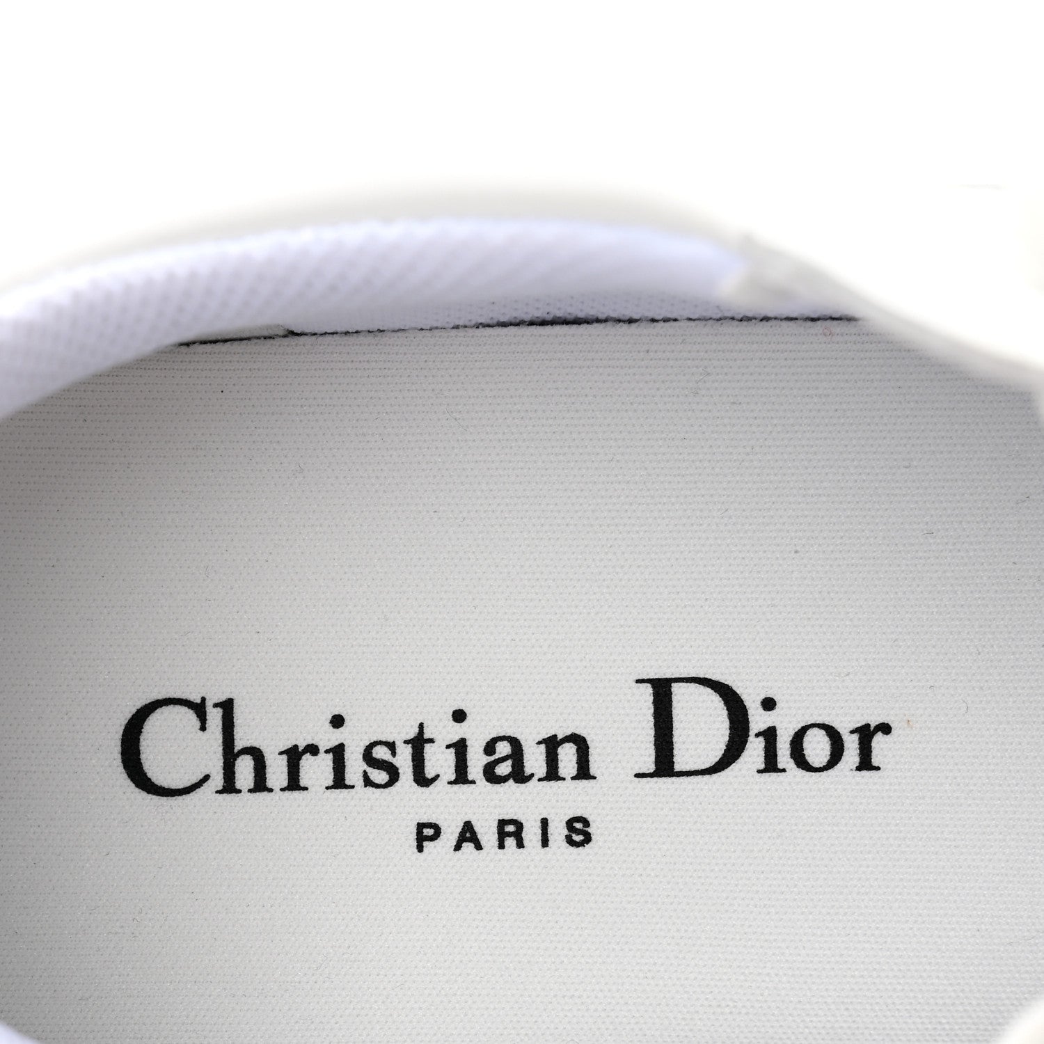 Christian Dior Calfskin Suede Dior Star Ors Platform Sneakers White Black 38.5 White Black 8 of 9