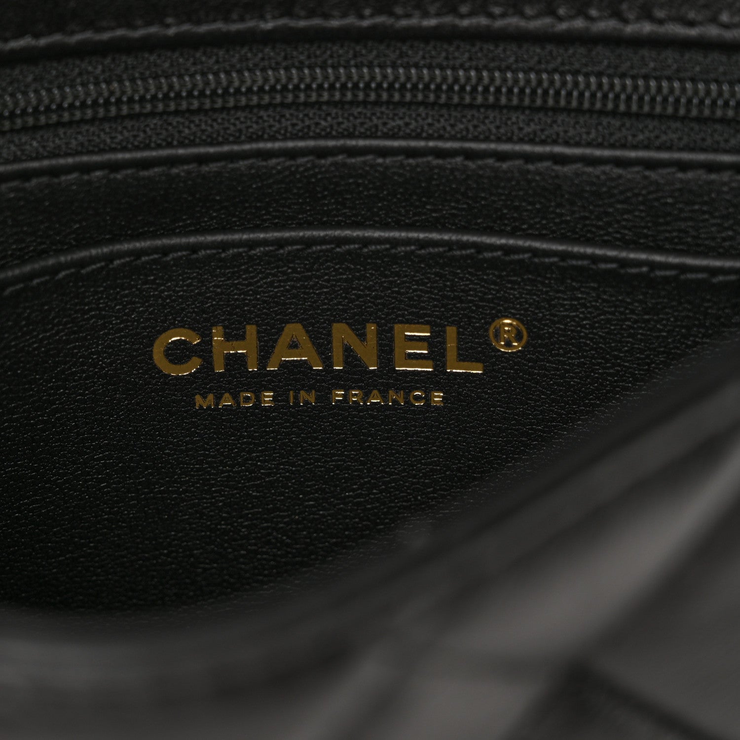 Chanel Lambskin Quilted Mini Top Handle Square Flap Black 7 of 11