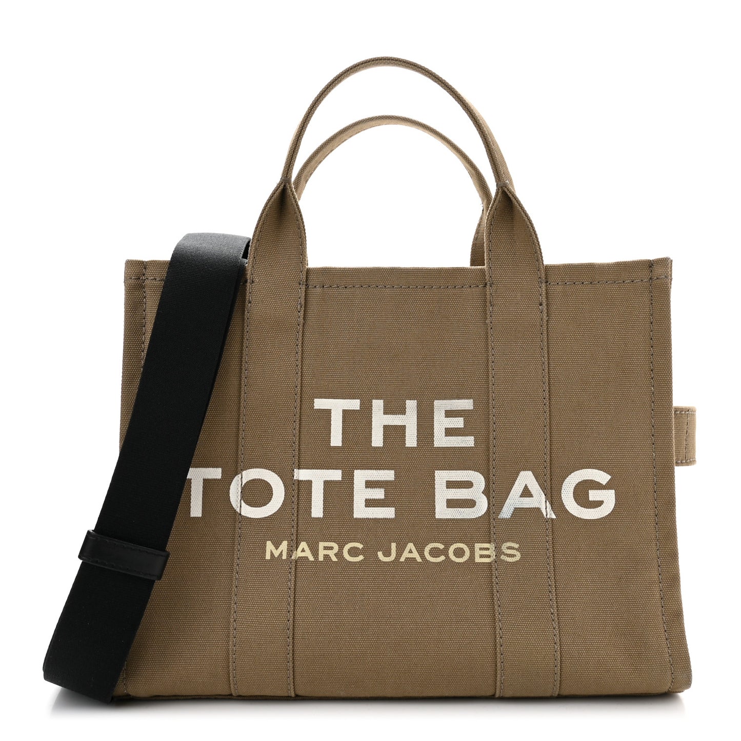 Cotton Canvas Medium The Traveler Tote Bag Slate Green
