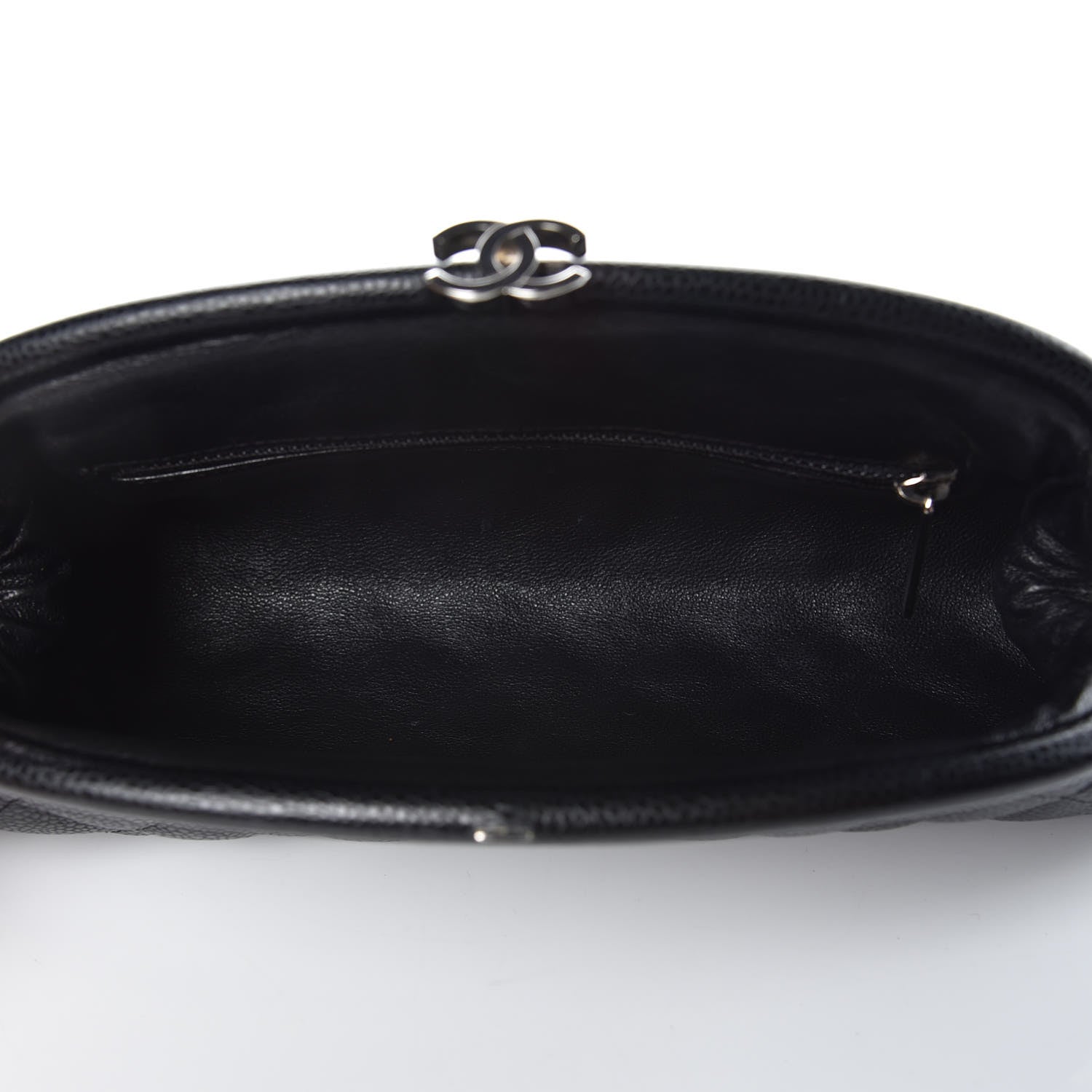 Chanel Caviar Quilted Timeless Clutch Black 5 of 7