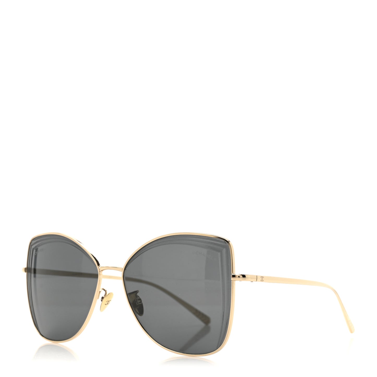 Metal Butterfly Sunglasses 4253 Black