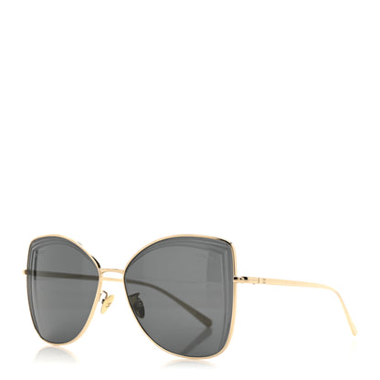 Chanel Metal Butterfly Sunglasses 4253 Black 1 of 8