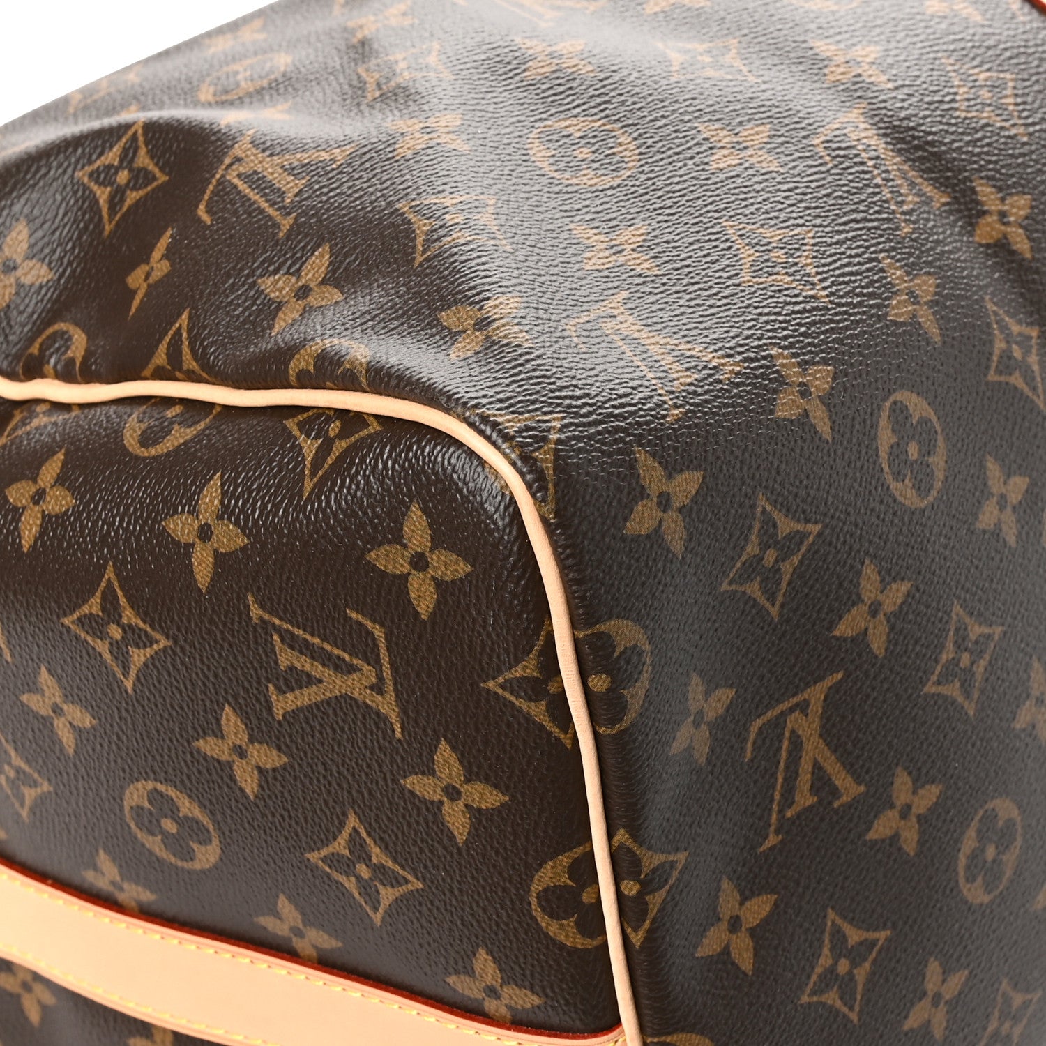 Louis Vuitton Monogram Keepall Bandouliere 55 10 of 11