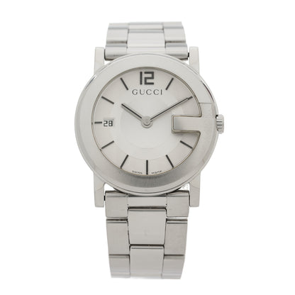 Gucci Stainless Steel 36mm G-Round Quartz Watch White 1 of 5