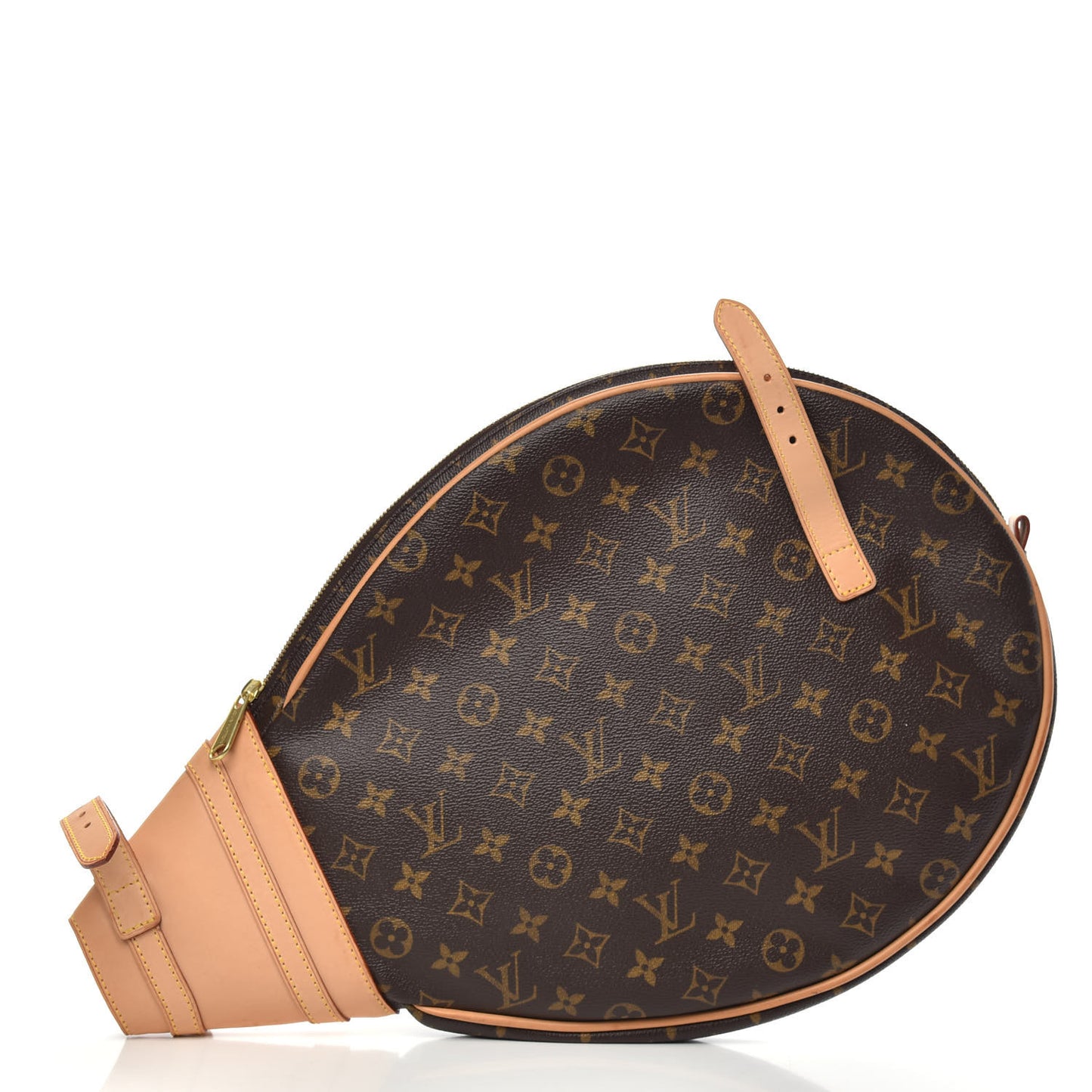 Monogram Tennis Racket Cover with Ball Pouch