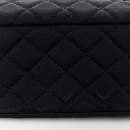 Chanel Neoprene Quilted XXL Travel Flap Bag Black 13 of 13