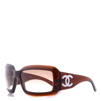 Chanel Mother of Pearl Sunglasses 5076 Brown 1 of 8