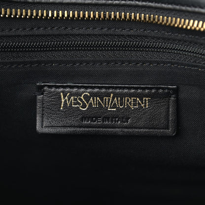 Saint Laurent Textured Calfskin Small Classic Y Cabas Black 9 of 13