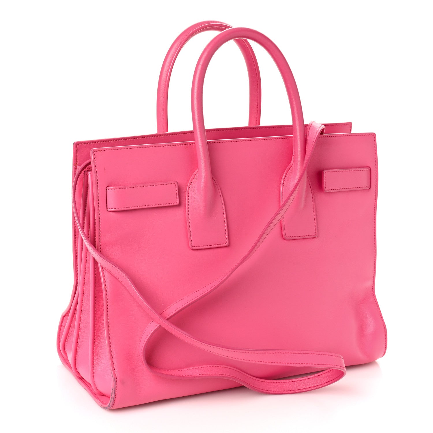 Saint Laurent Calfskin Small Sac De Jour Malabar 3 of 16