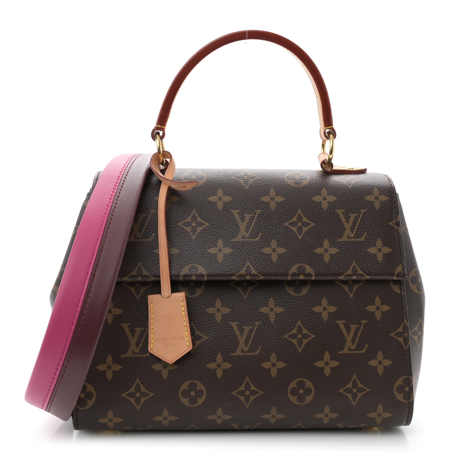 Louis Vuitton Monogram Cluny BB Bordeaux Fuchsia 1 of 11