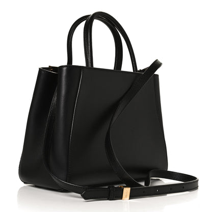Fendi Vitello Elite Petite 2Jours Tote Black 3 of 12