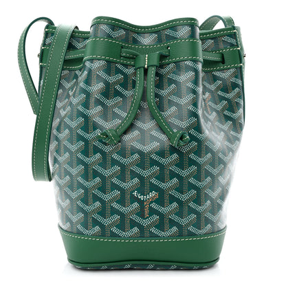 Goyard Goyardine Petit Flot Bucket Bag PM Green 1 of 9