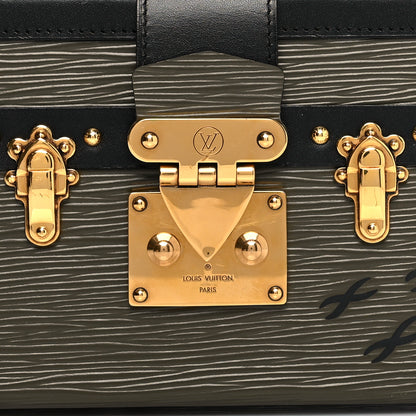 Louis Vuitton Epi Petite Malle Khaki Fango 7 of 9