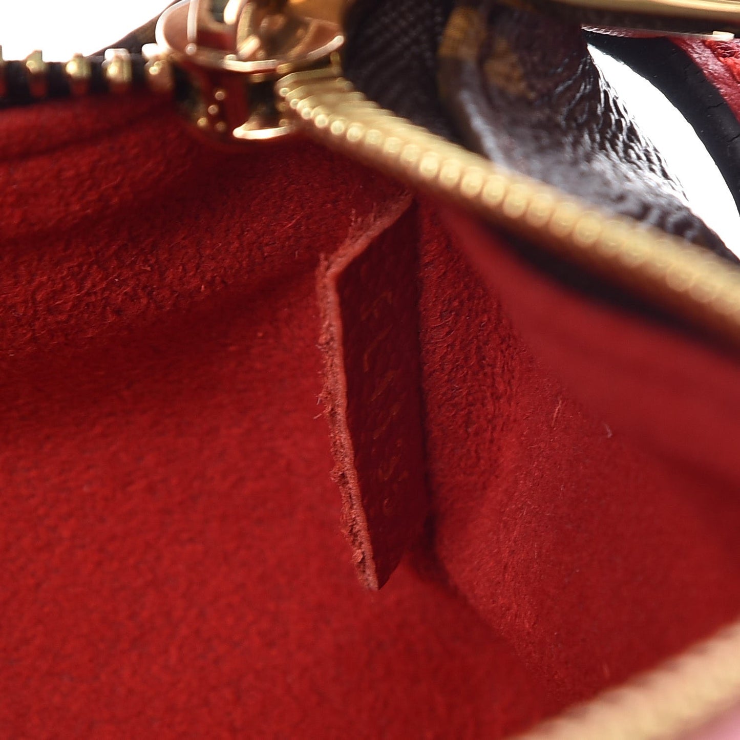 Monogram Twice Pochette Cherry