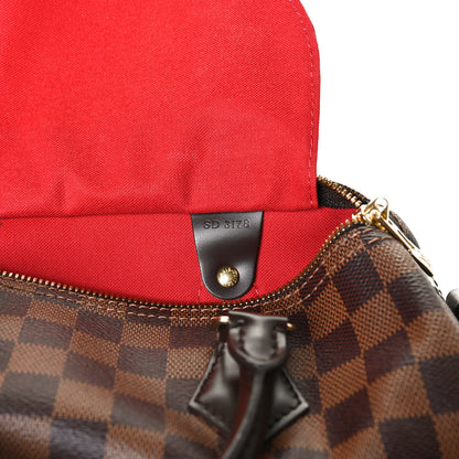 Louis Vuitton Damier Ebene Speedy Bandouliere 25 7 of 16