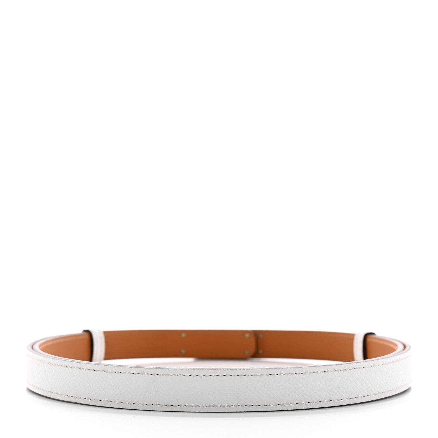Hermes Epsom Kelly Belt White 2 of 4