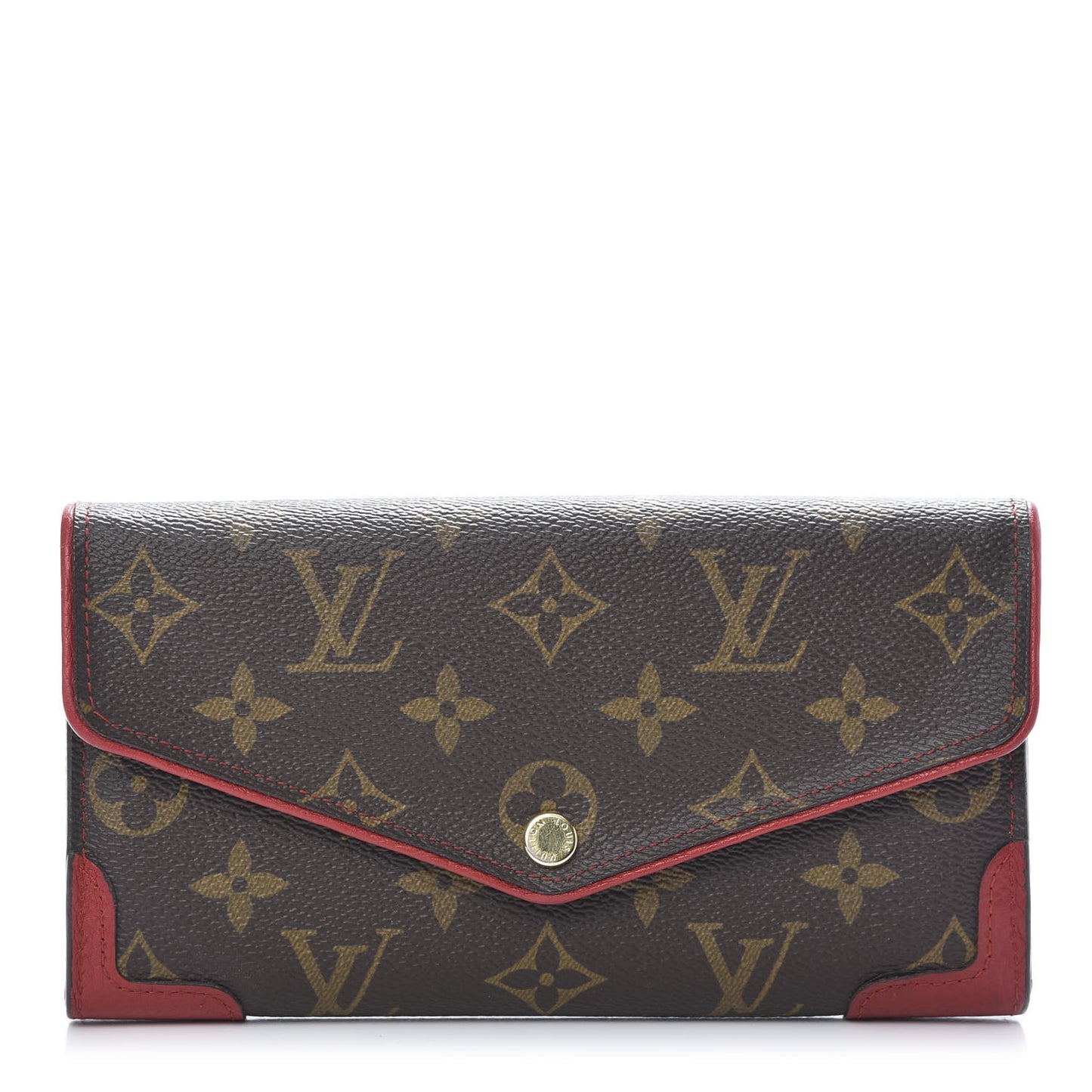 Monogram Sarah Retiro Wallet Cherry