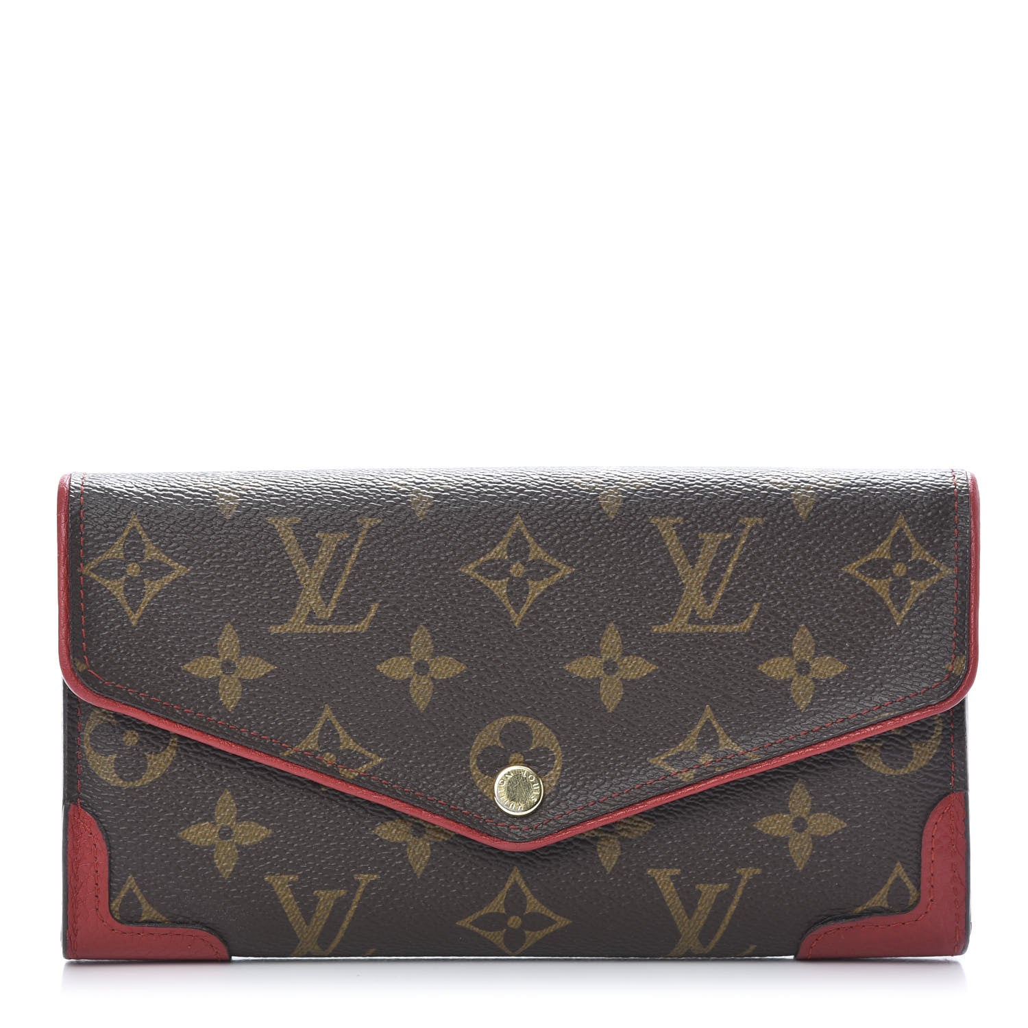 Louis Vuitton Monogram Sarah Retiro Wallet Cherry 1 of 11