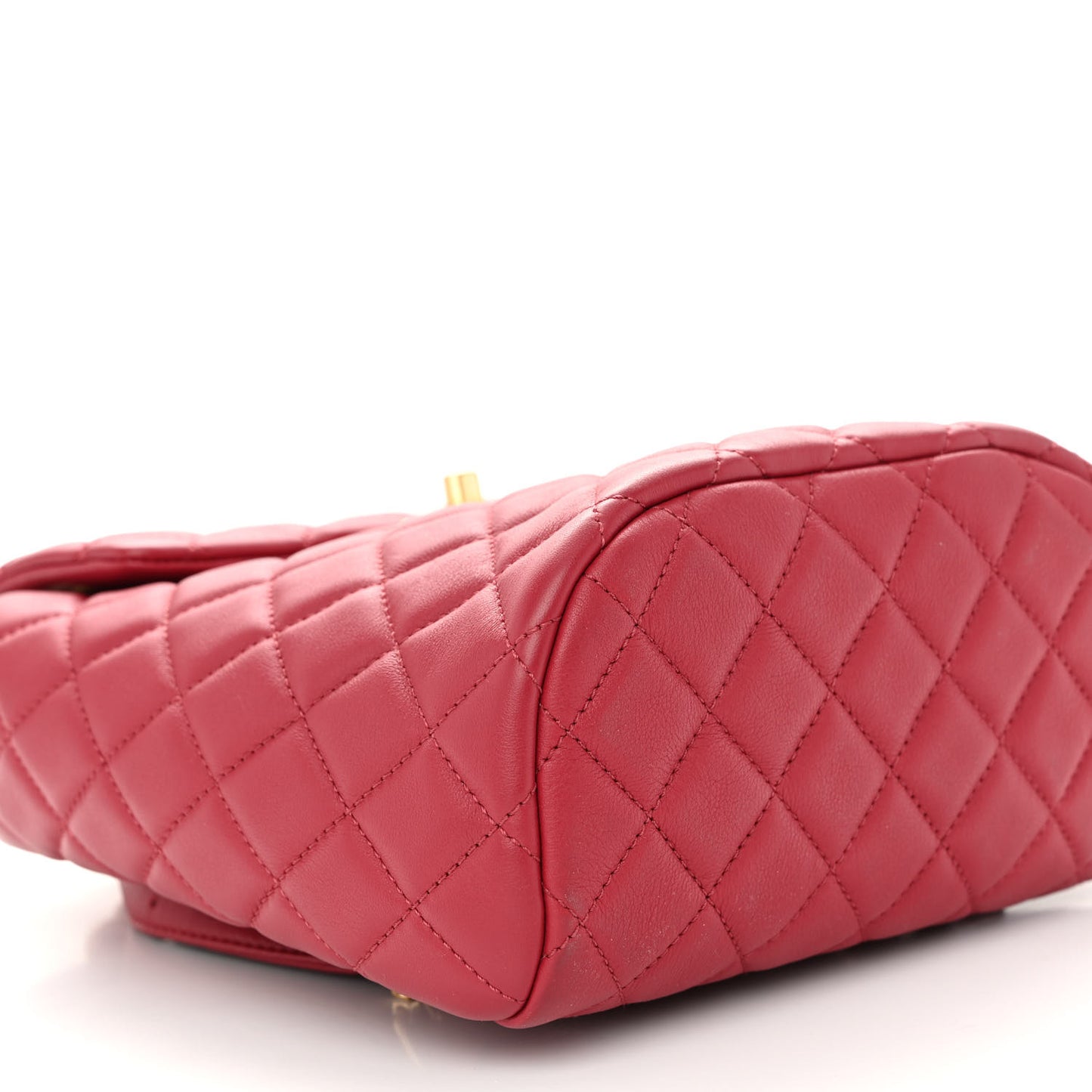 Calfskin Quilted Mini Urban Spirit Backpack Red