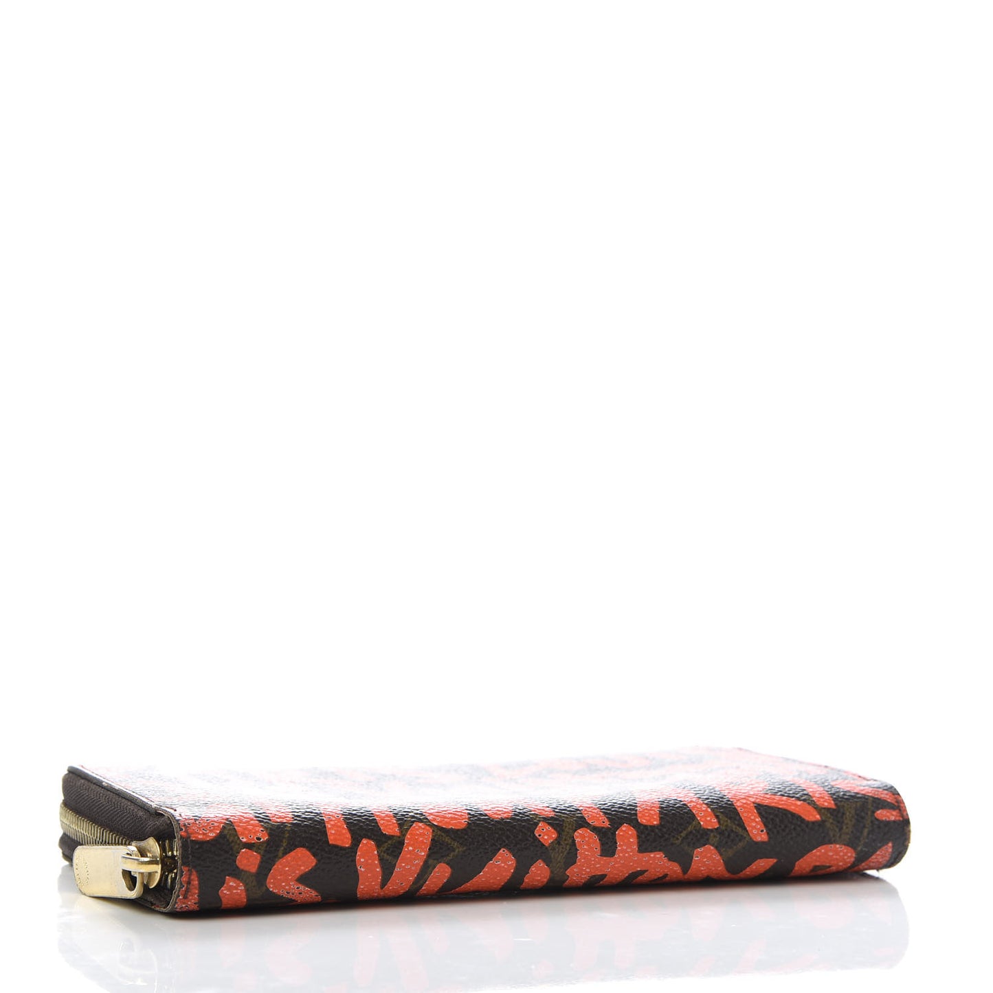 Monogram Graffiti Zippy Wallet Orange