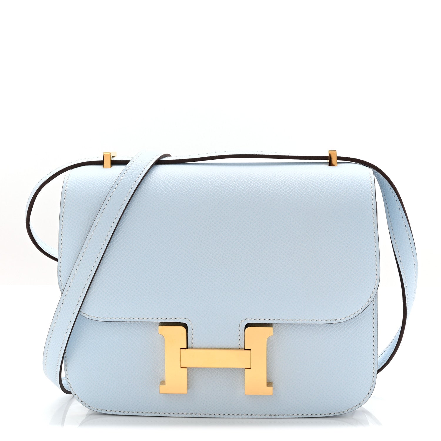 Hermes Epsom Constance 18 Bleu Brume 1 of 11