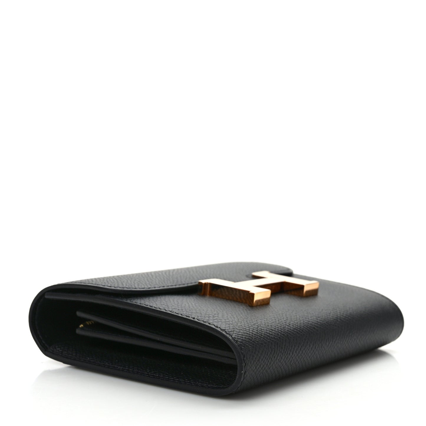 Epsom Constance Compact Passant Wallet Black