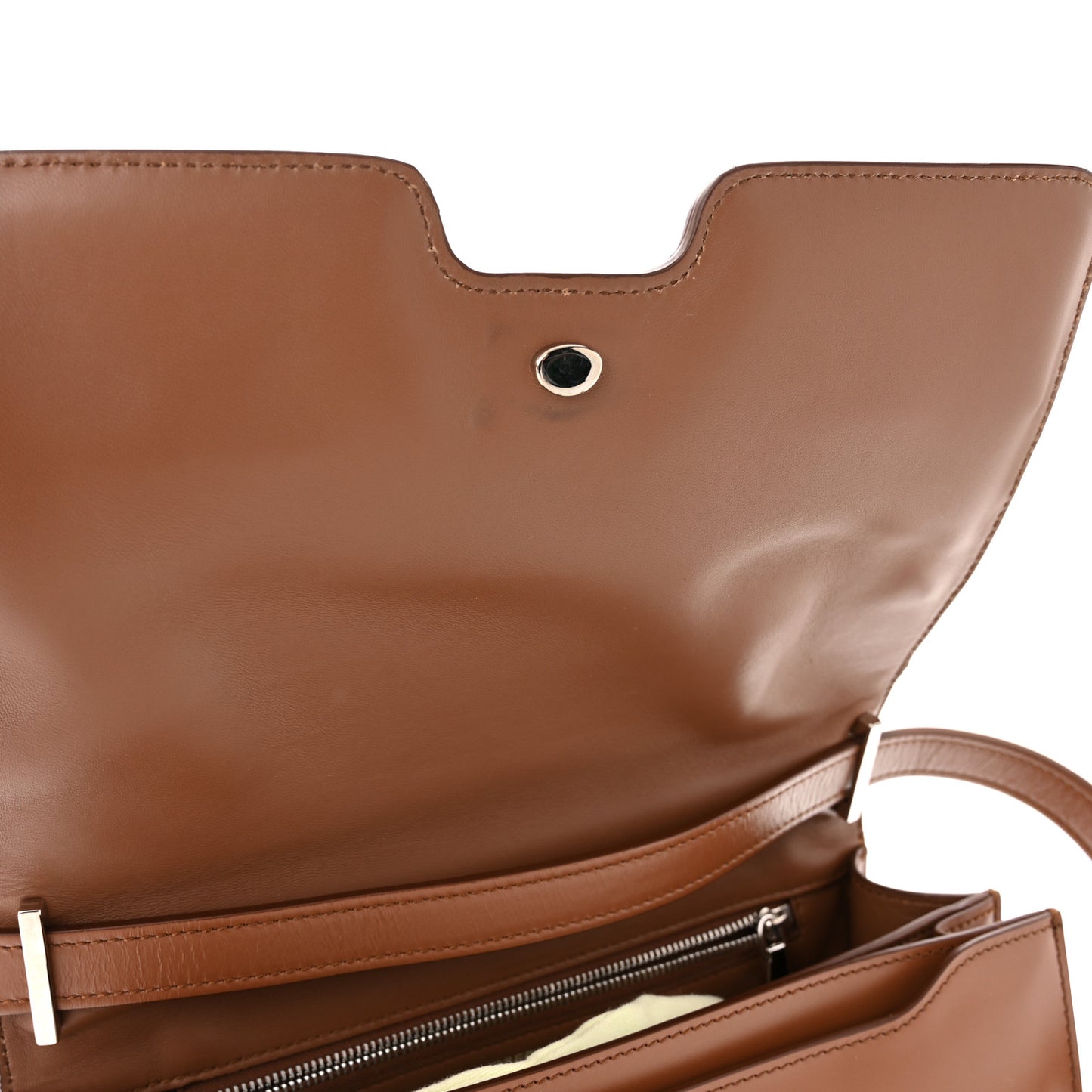 Calfskin Medium TB Bag Malt Brown