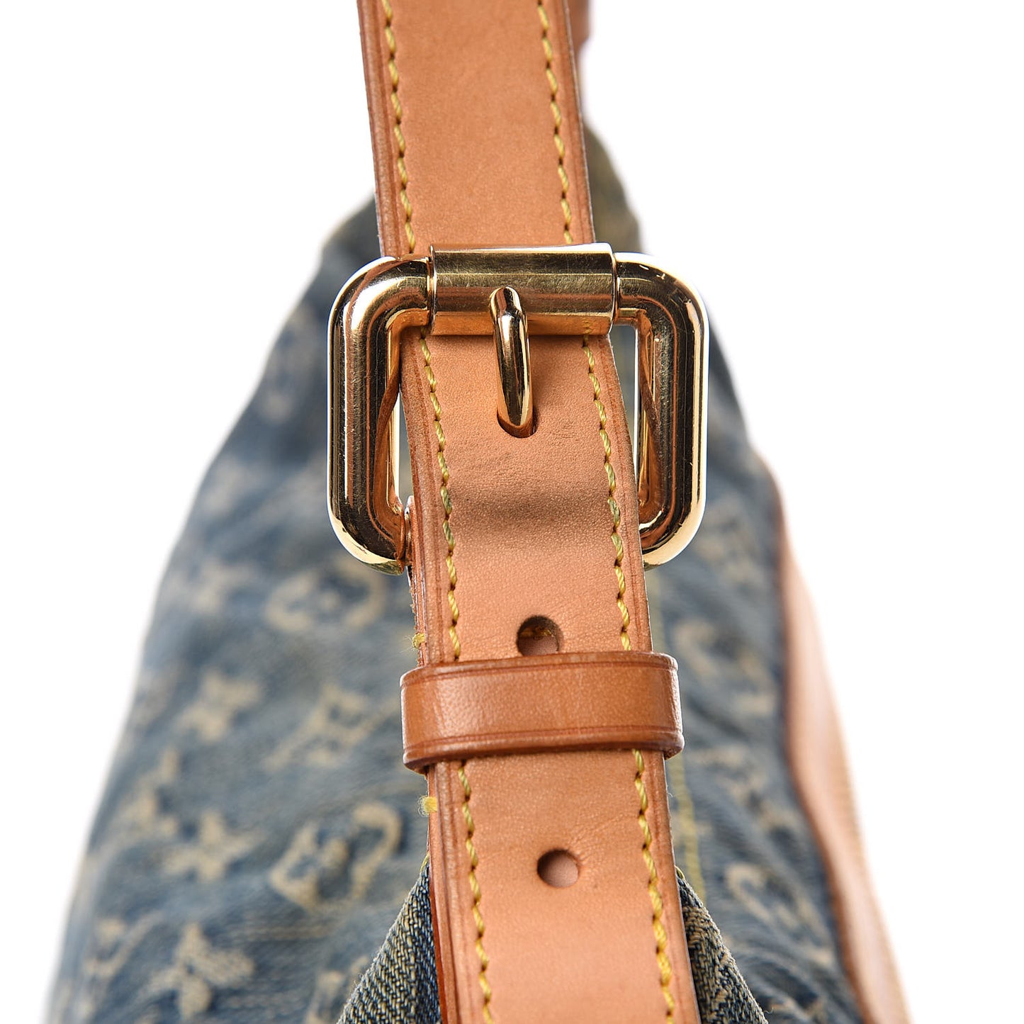 Monogram Denim Baggy PM Blue