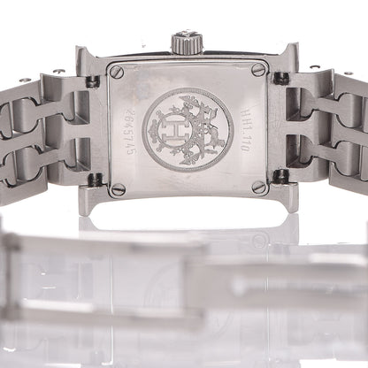 Hermes Stainless Steel 17.2mm Heure H Hour Quartz Watch 8 of 10