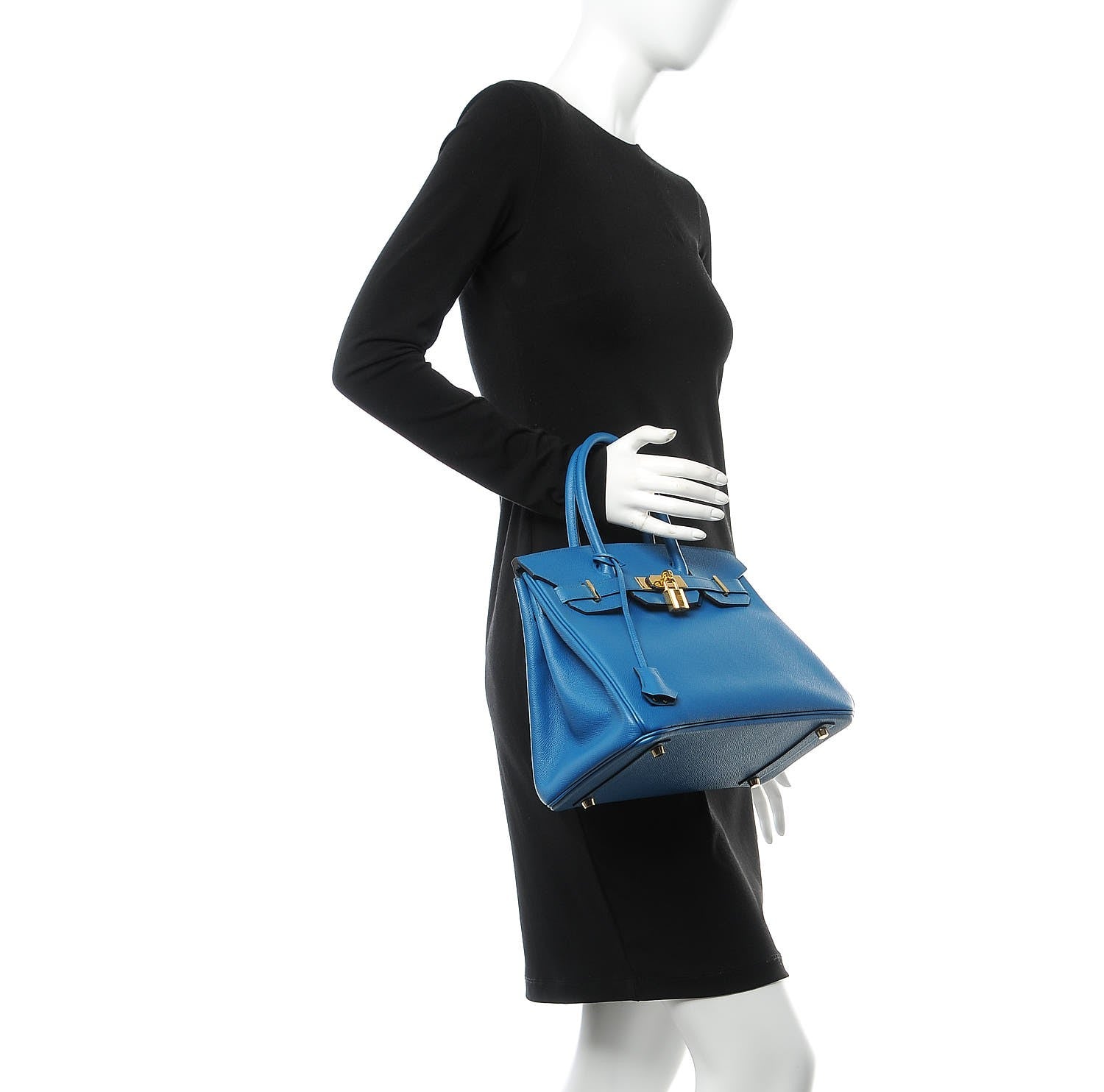 Hermes Epsom Birkin 30 Bleu Izmir 2 of 9