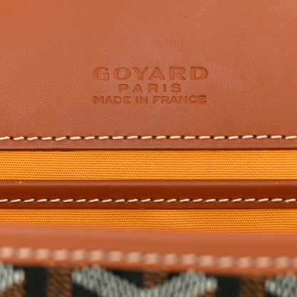 Goyard Goyardine Belvedere II MM Messenger Bag Black Gold 6 of 14