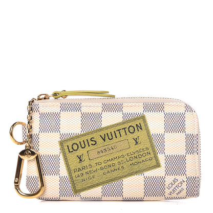 Louis Vuitton Damier Azur Complice Trunks and Bags Key Pouch 1 of 8