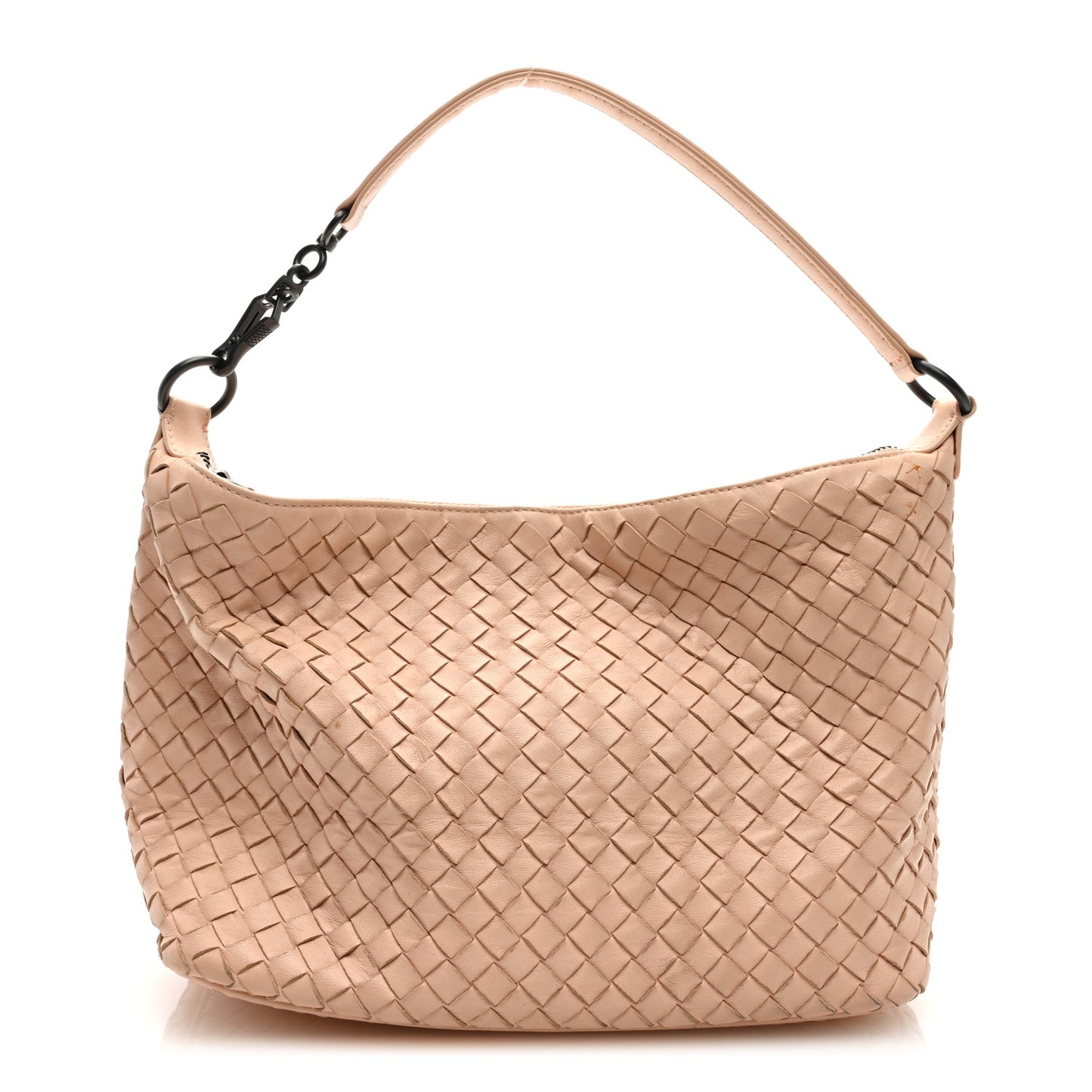 Nappa Intrecciato Small Shoulder Bag Petal