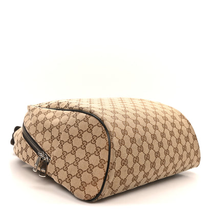 Gucci Monogram Travel Backpack Dark Brown 4 of 10
