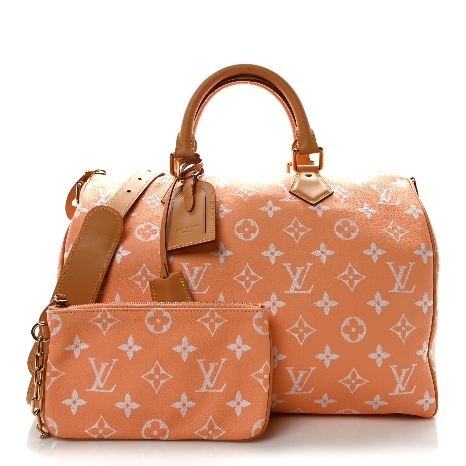Louis Vuitton Calfskin Monogram Speedy P9 Bandouliere 40 Summer