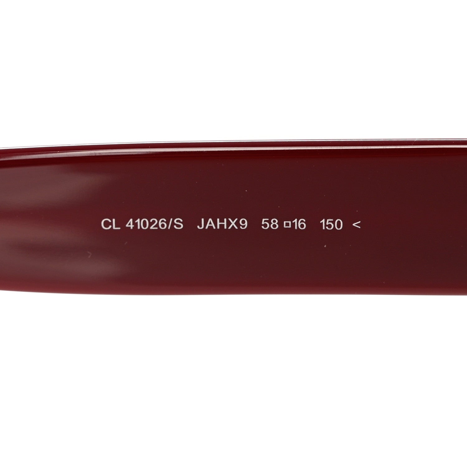 Celine Shadow Sunglasses CL 41026/S Burgundy 5 of 7