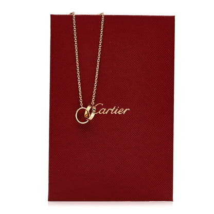Cartier 18K Yellow Gold Interlocking LOVE Necklace 5 of 5