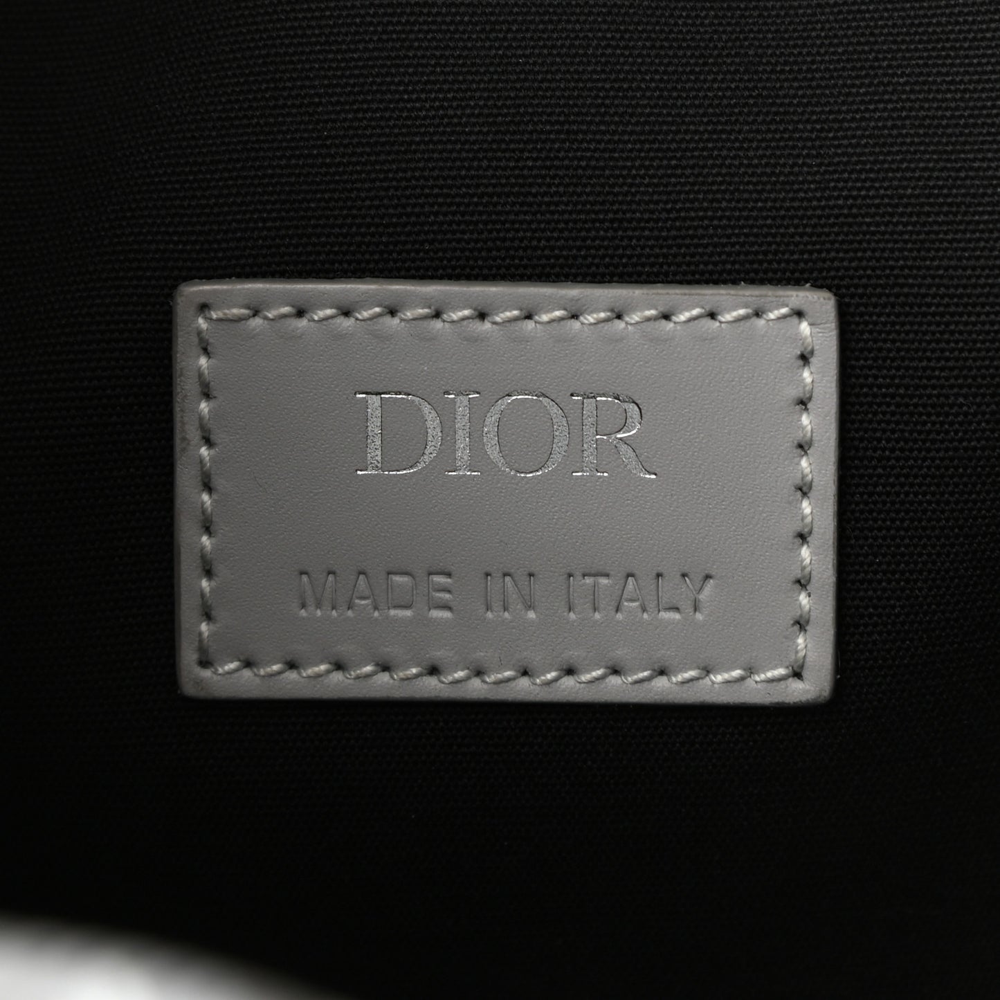 Coated Canvas CD Diamond Lingot 22 Bag Gray