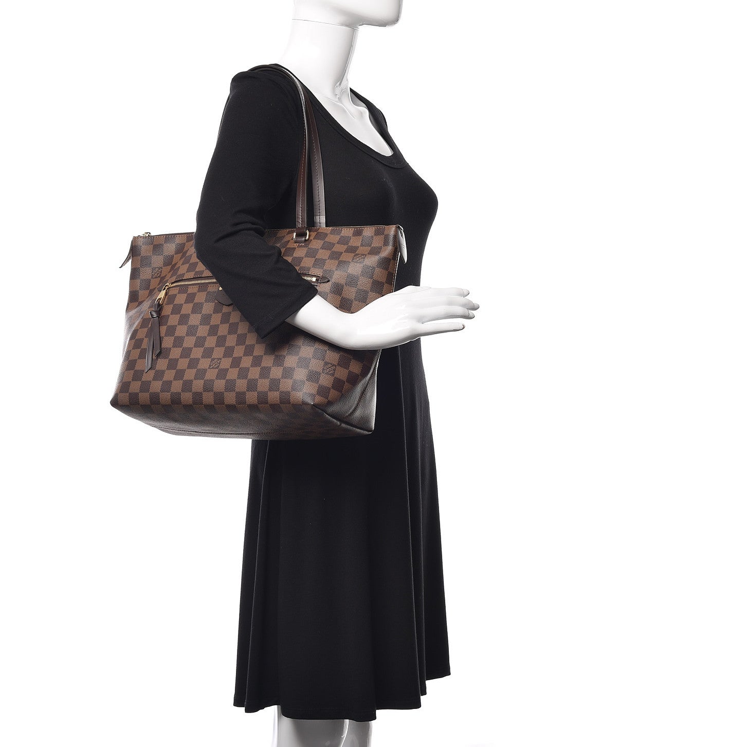 Louis Vuitton Damier Ebene Iena MM 2 of 14