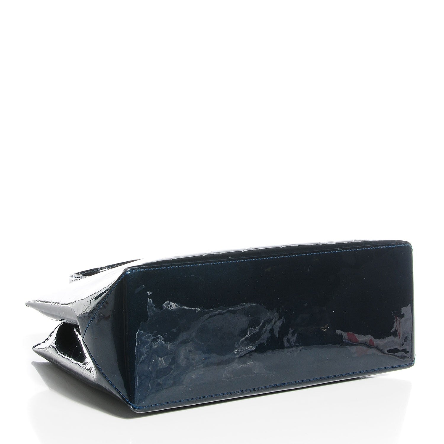 Louis Vuitton Vernis Wilshire PM Blue Nuit 4 of 7